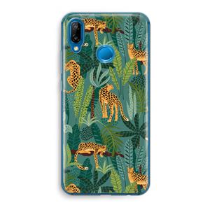 CaseCompany Luipaard 2: Huawei P20 Lite Transparant Hoesje