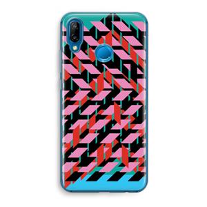 CaseCompany Skew Blush 2: Huawei P20 Lite Transparant Hoesje