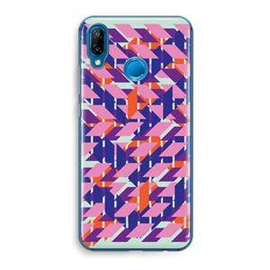 CaseCompany Skew Blush 3: Huawei P20 Lite Transparant Hoesje