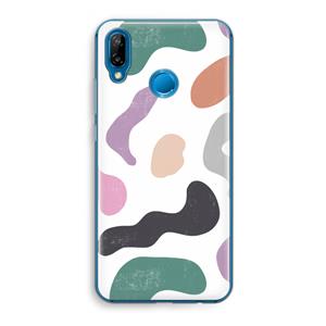 CaseCompany Memphis Shapes: Huawei P20 Lite Transparant Hoesje