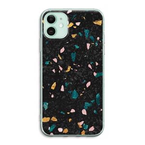 CaseCompany Terrazzo N°10: iPhone 11 Transparant Hoesje