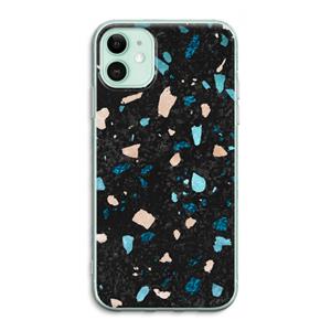 CaseCompany Terrazzo N°11: iPhone 11 Transparant Hoesje