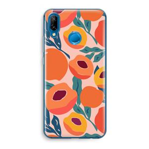 CaseCompany Perzik: Huawei P20 Lite Transparant Hoesje