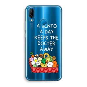 CaseCompany Bento a day: Huawei P20 Lite Transparant Hoesje