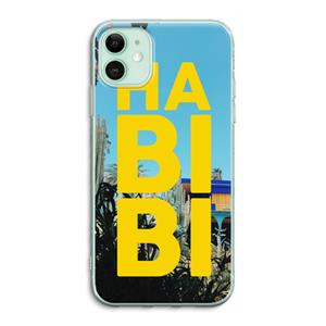 CaseCompany Habibi Majorelle : iPhone 11 Transparant Hoesje