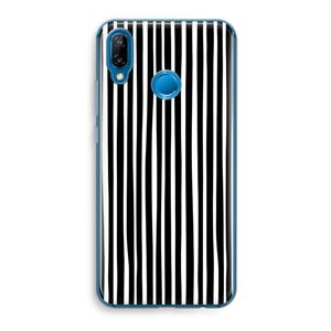 CaseCompany Stripes: Huawei P20 Lite Transparant Hoesje