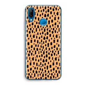 CaseCompany Panter: Huawei P20 Lite Transparant Hoesje