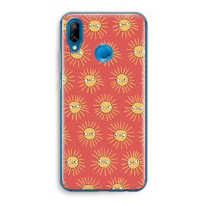 CaseCompany Zon: Huawei P20 Lite Transparant Hoesje
