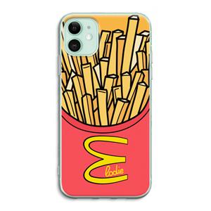 CaseCompany McElodie: iPhone 11 Transparant Hoesje