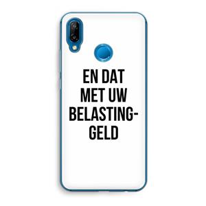 CaseCompany Belastinggeld: Huawei P20 Lite Transparant Hoesje