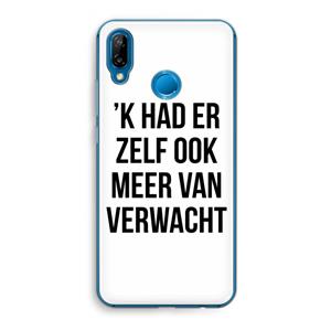 CaseCompany Meer verwacht: Huawei P20 Lite Transparant Hoesje