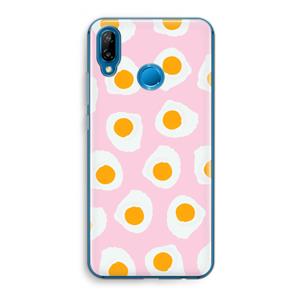 CaseCompany Dancing eggs: Huawei P20 Lite Transparant Hoesje