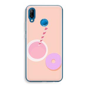 CaseCompany Donut: Huawei P20 Lite Transparant Hoesje