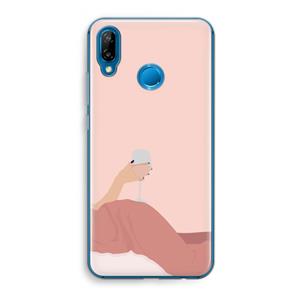 CaseCompany Wine: Huawei P20 Lite Transparant Hoesje