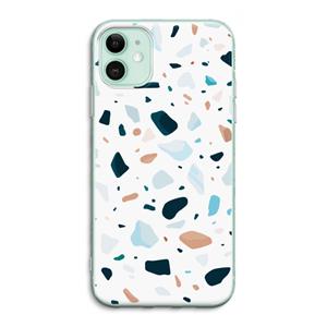 CaseCompany Terrazzo N°13: iPhone 11 Transparant Hoesje