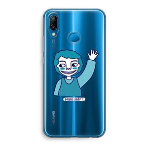 CaseCompany Zwaai: Huawei P20 Lite Transparant Hoesje