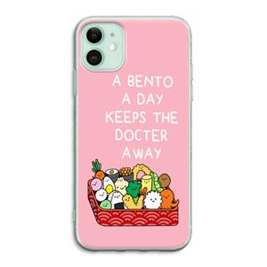 CaseCompany Bento a day: iPhone 11 Transparant Hoesje