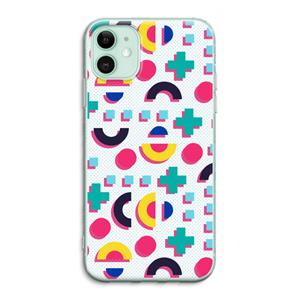 CaseCompany 8-bit N°2: iPhone 11 Transparant Hoesje