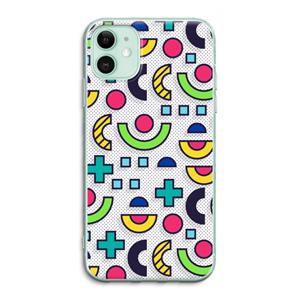 CaseCompany 8-bit N°6: iPhone 11 Transparant Hoesje