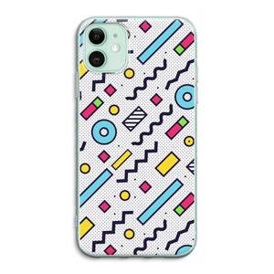 CaseCompany 8-bit N°8: iPhone 11 Transparant Hoesje