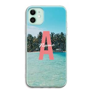 CaseCompany Pacific Dream: iPhone 11 Transparant Hoesje