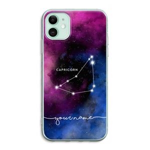 CaseCompany Sterrenbeeld - Donker: iPhone 11 Transparant Hoesje