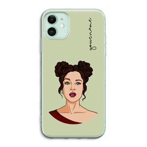 CaseCompany Pop-Art Creator: iPhone 11 Transparant Hoesje
