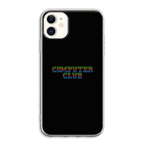 CaseCompany Retro: iPhone 11 Transparant Hoesje
