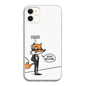 CaseCompany GSM secure: iPhone 11 Transparant Hoesje