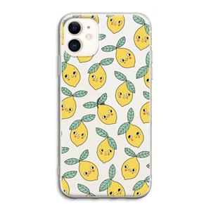 CaseCompany Citroenen: iPhone 11 Transparant Hoesje