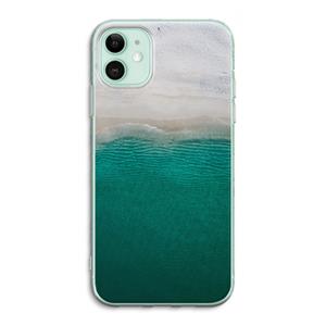CaseCompany Stranded: iPhone 11 Transparant Hoesje