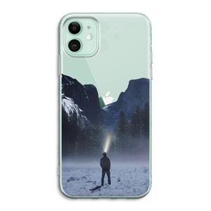 CaseCompany Wanderlust: iPhone 11 Transparant Hoesje
