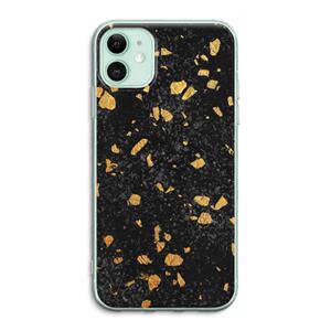 CaseCompany Terrazzo N°7: iPhone 11 Transparant Hoesje