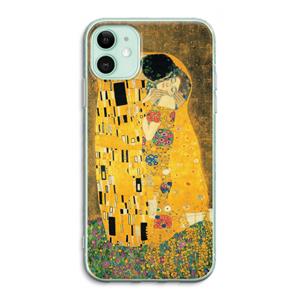 CaseCompany Der Kuss: iPhone 11 Transparant Hoesje