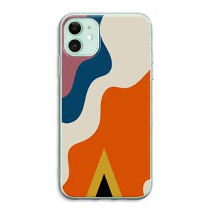 CaseCompany Noor A: iPhone 11 Transparant Hoesje