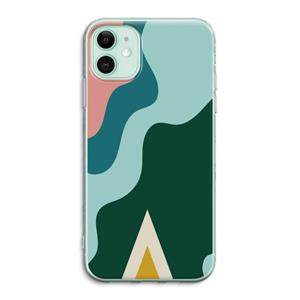 CaseCompany Noor B: iPhone 11 Transparant Hoesje