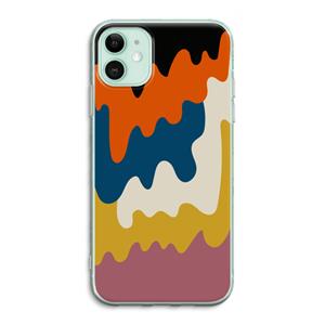 CaseCompany Baar A: iPhone 11 Transparant Hoesje
