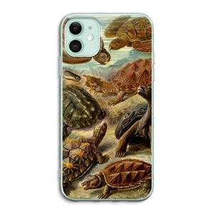 CaseCompany Haeckel Chelonia: iPhone 11 Transparant Hoesje