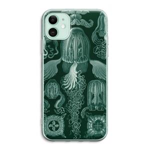 CaseCompany Haeckel Cubomedusae: iPhone 11 Transparant Hoesje