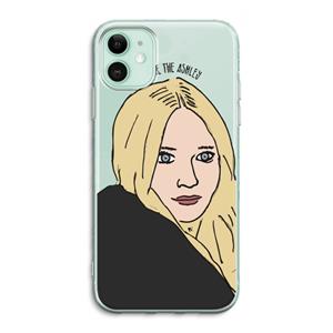 CaseCompany Ashley: iPhone 11 Transparant Hoesje
