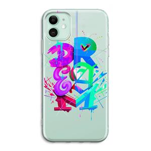 CaseCompany Dream: iPhone 11 Transparant Hoesje