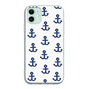 CaseCompany Ankers: iPhone 11 Transparant Hoesje