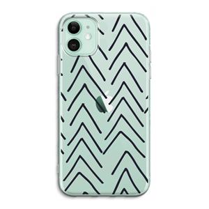 CaseCompany Marrakech Arrows: iPhone 11 Transparant Hoesje