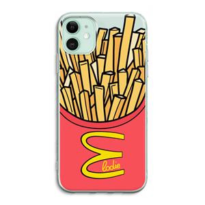 CaseCompany McElodie: iPhone 11 Transparant Hoesje