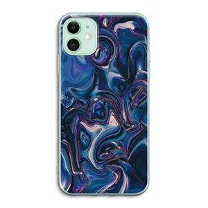 CaseCompany Mirrored Mirage: iPhone 11 Transparant Hoesje