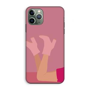 CaseCompany Pink boots: iPhone 11 Pro Tough Case