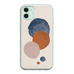 CaseCompany Geo #4: iPhone 11 Transparant Hoesje