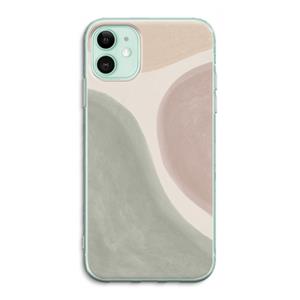 CaseCompany Geo #6: iPhone 11 Transparant Hoesje