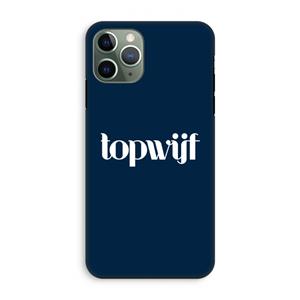 CaseCompany Topwijf Navy: iPhone 11 Pro Tough Case
