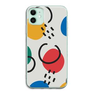CaseCompany Illustratieve pop 3: iPhone 11 Transparant Hoesje